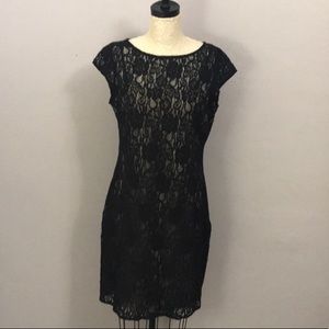 American Living Black Lace Dress